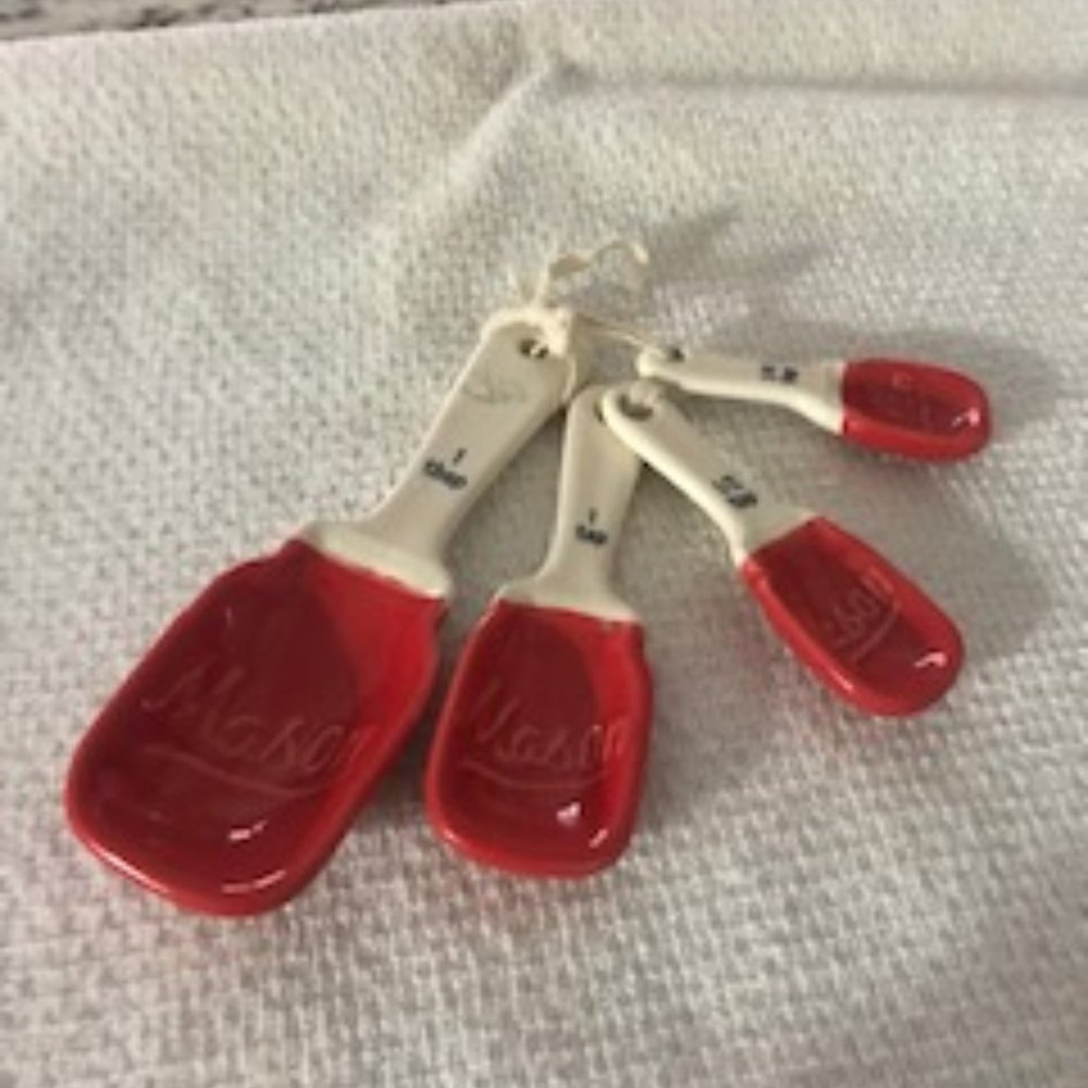 Ceramic Mason Jar Measuring Spoons